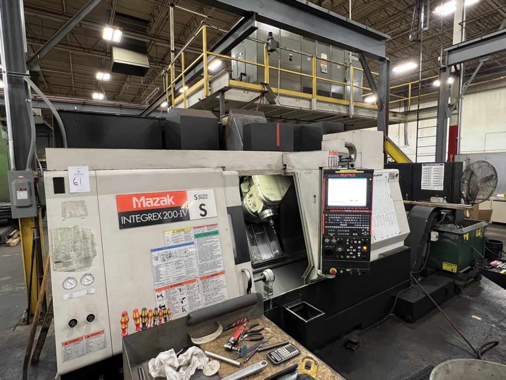 Mazak Integrex 200-4S CNC Turning Center, S/N 200834, 2007 - Image 2 of 23