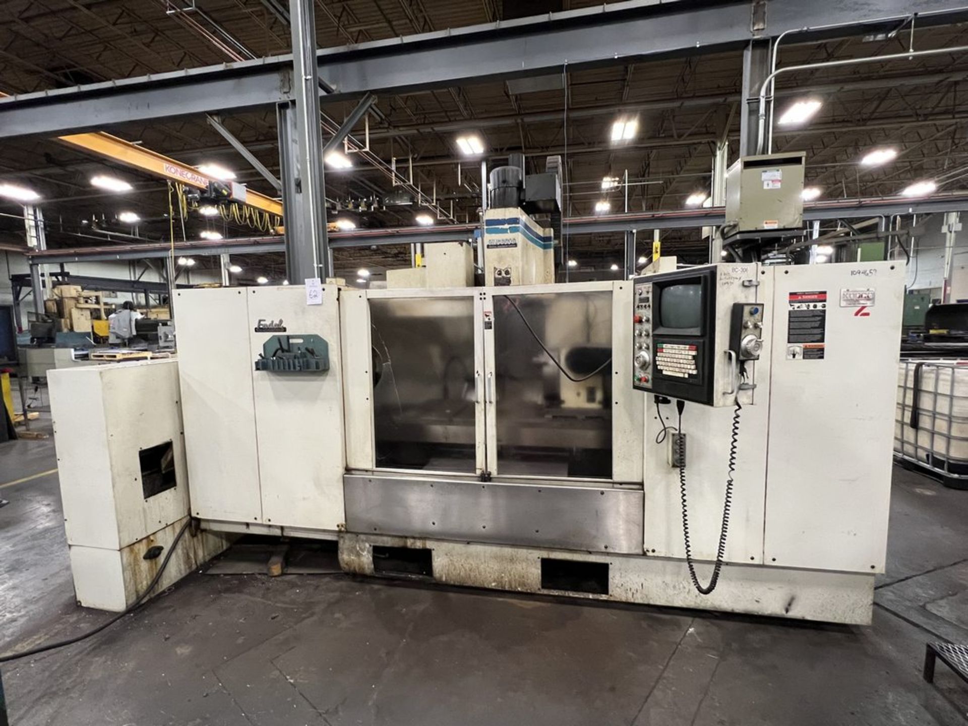 Fadal VMC6030HT 4-Axis CNC Vertical Machining Center, S/N 9803609, 1998