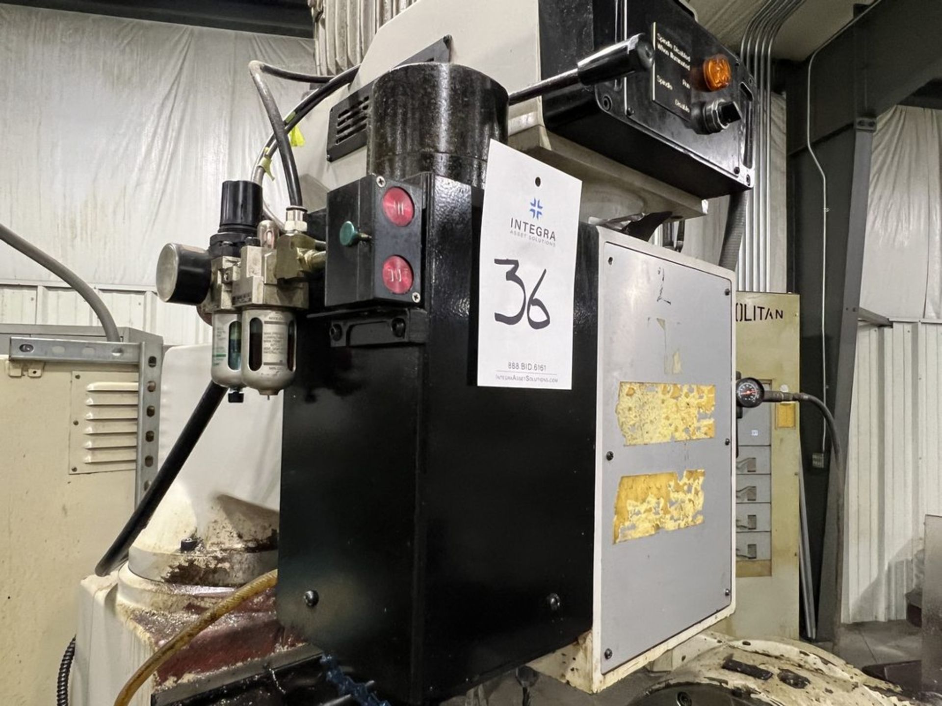 Astro GS18NF CNC Vertical Milling Machine, S/N 877004F - Image 6 of 12