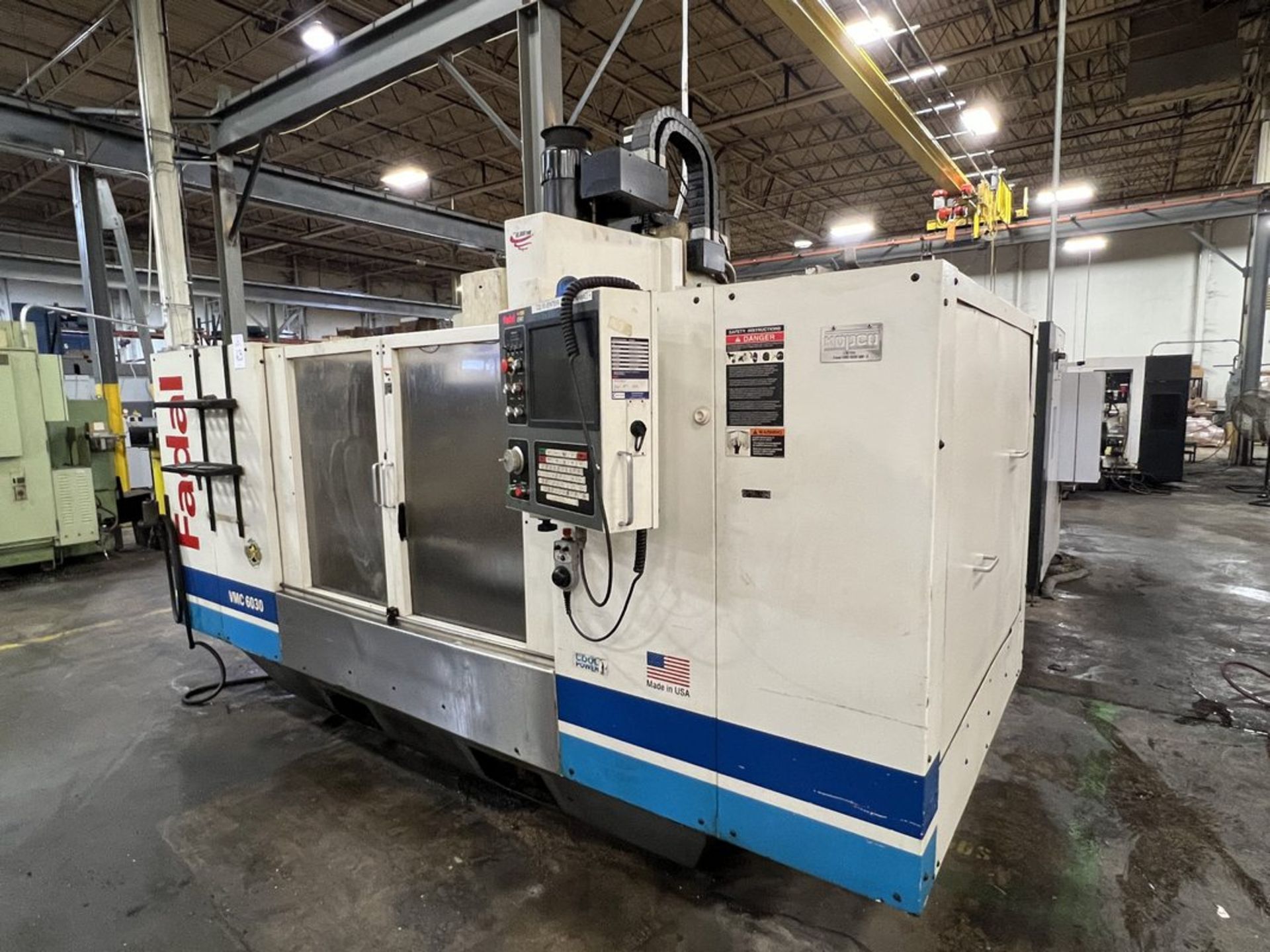 Fadal VMC6030HT 4-Axis CNC Vertical Machining Center, S/N 32005098184, 2006 - Image 12 of 12