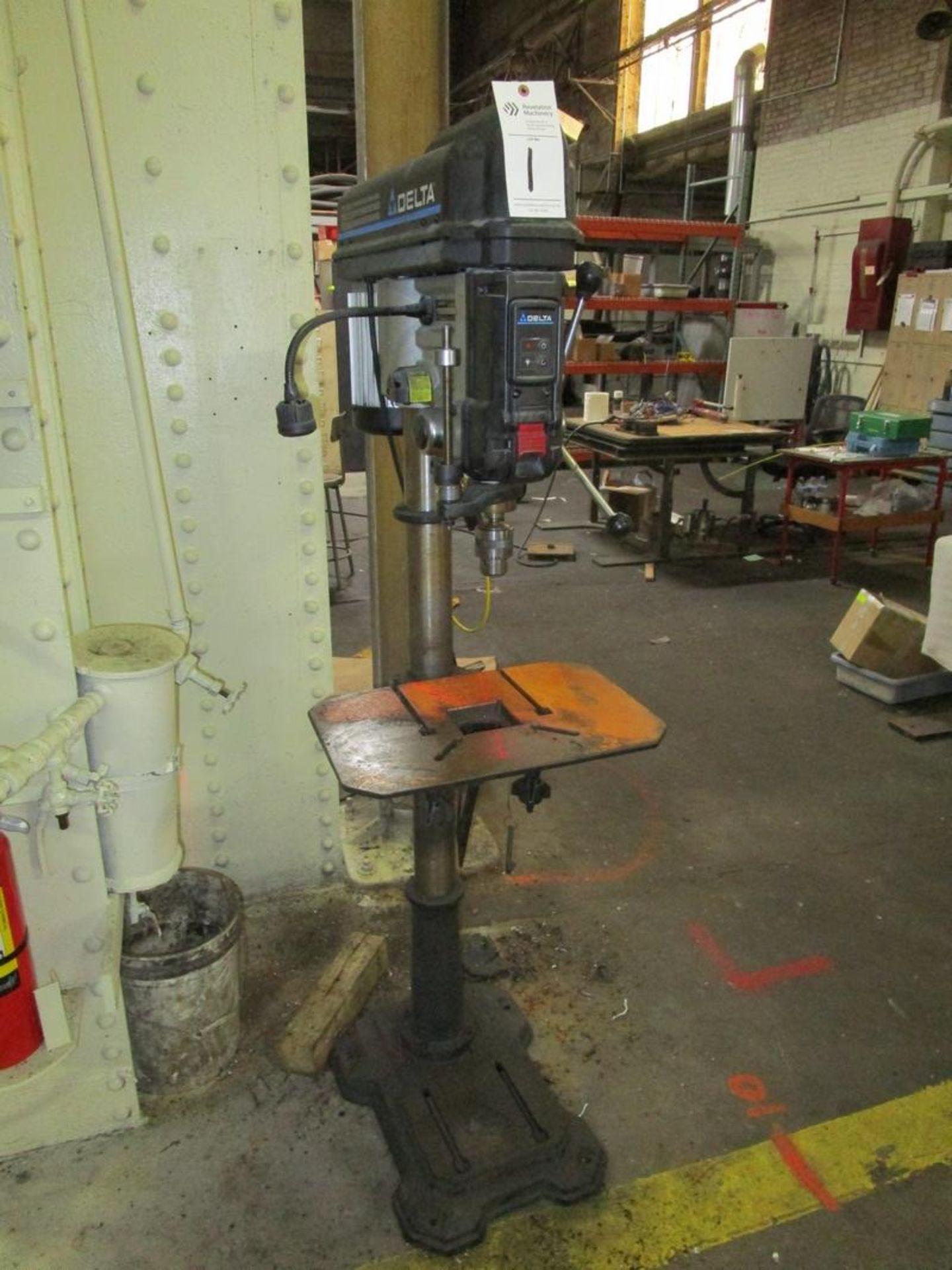 Delta 18-900L 18"Laser Drill Press, S/N 003112, 2011