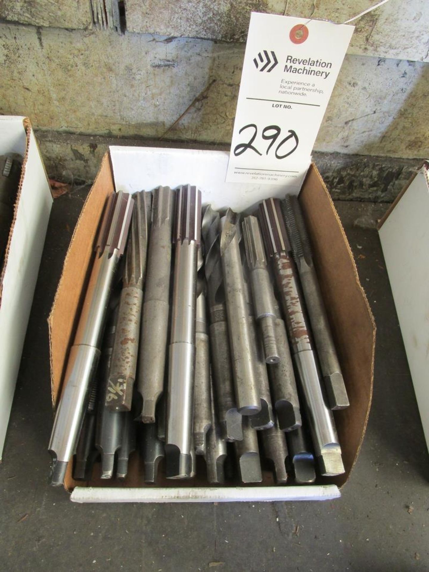 Lot of Morse Taper Reamers