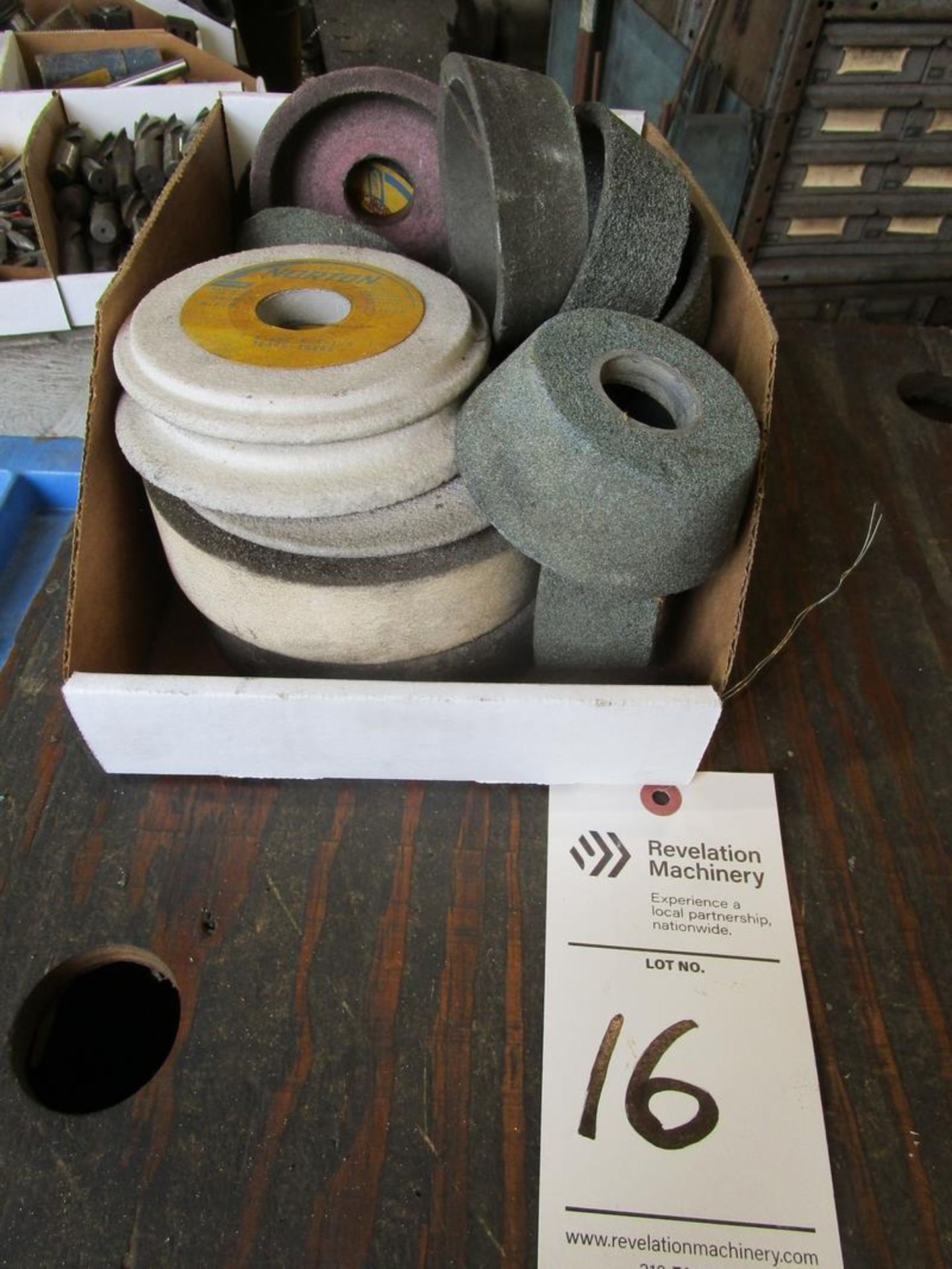 Lot of Assorted Grinding Wheels