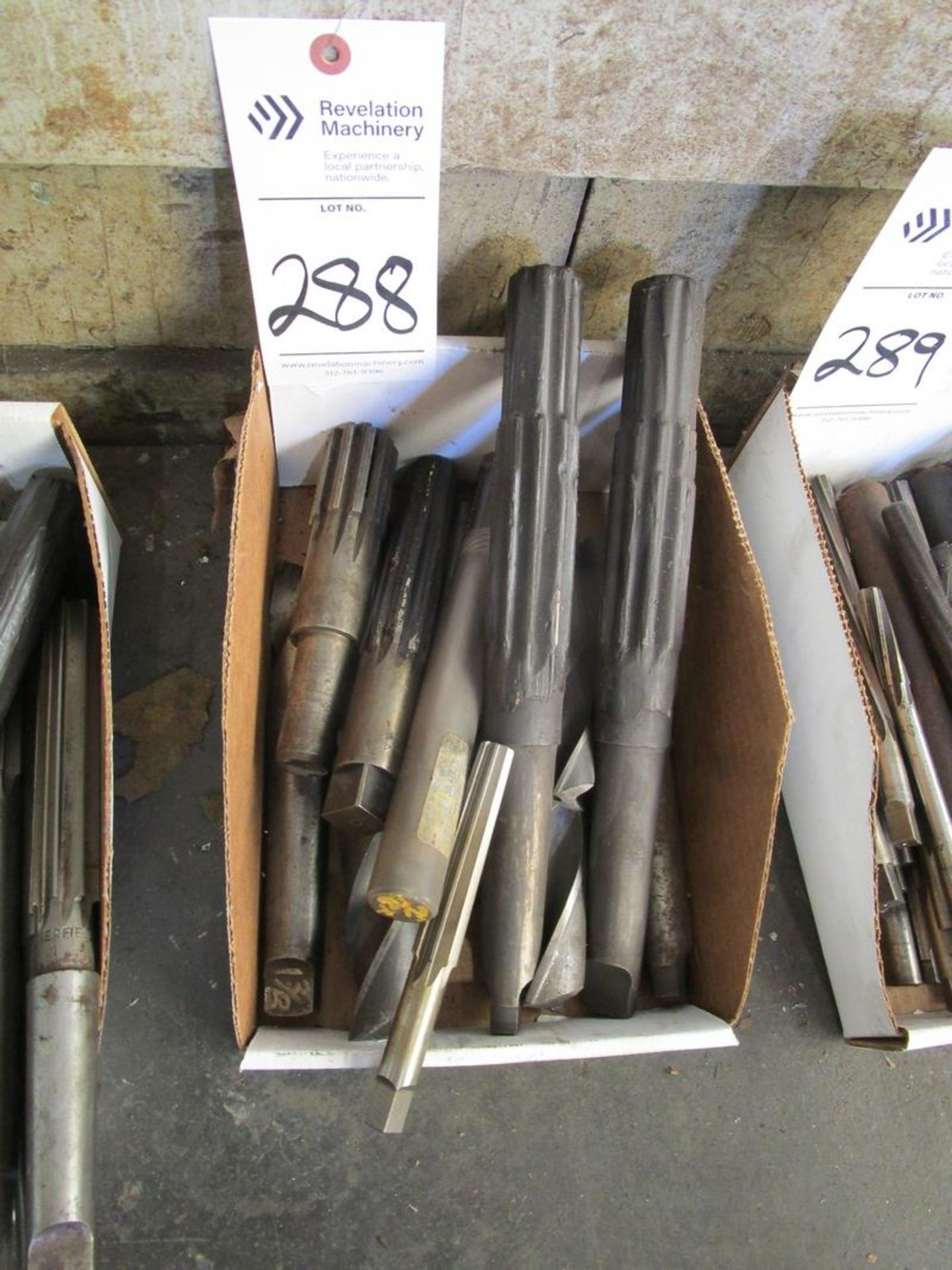 Lot of Morse Taper Reamers