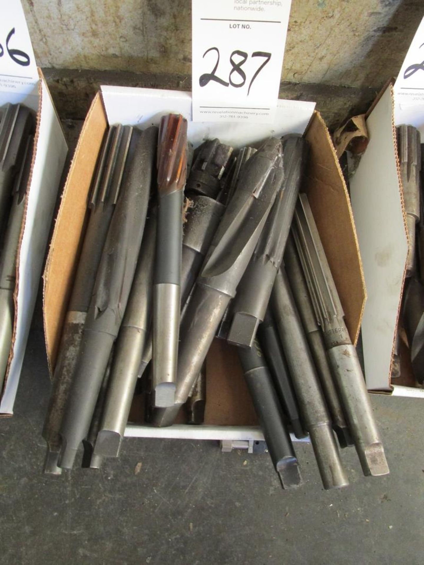 Lot of Morse Taper Reamers