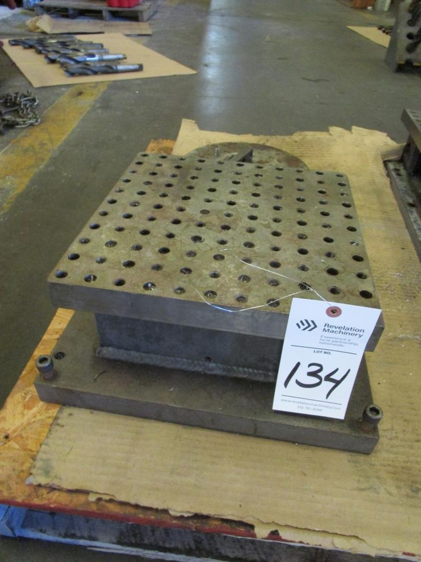 13" x 13" x 6" H Machine Tombstone Fixture