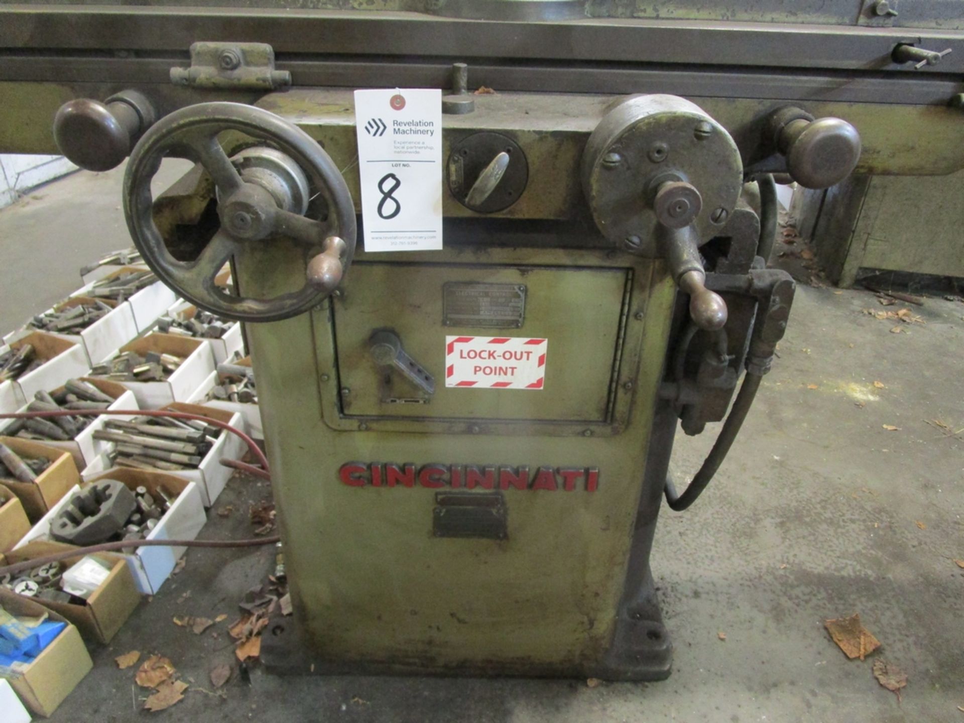 Cincinnati # 2 Cutter Grinder, S/N 1D2T5B-269 - Image 4 of 4