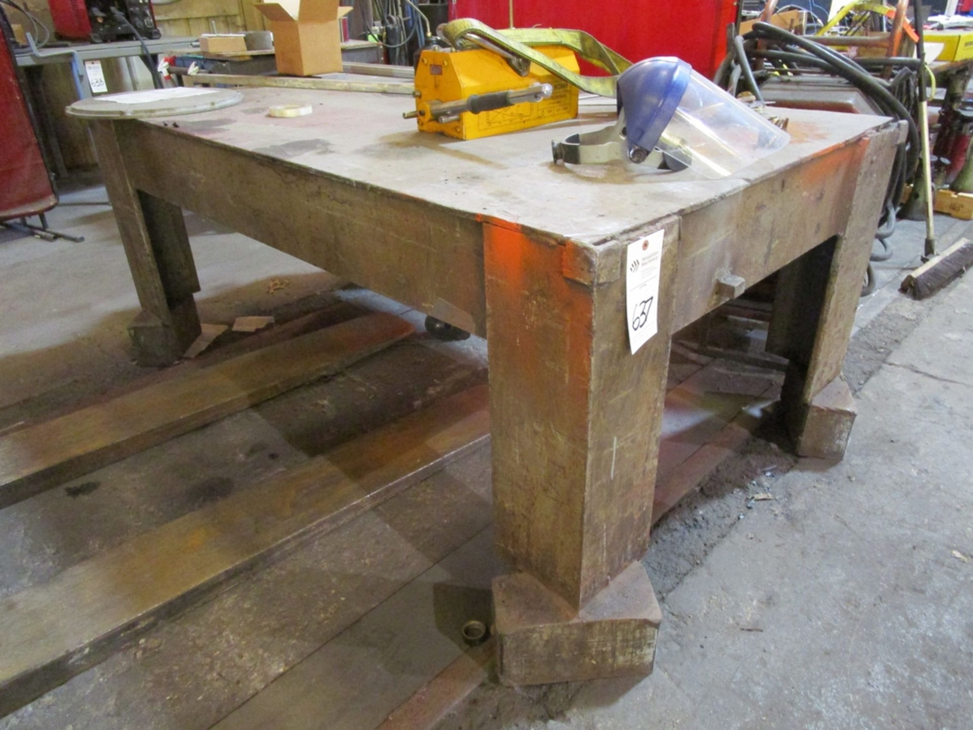 Welding Table 72" x 42"