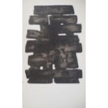 Pierre SOULAGES (1919) Etching XIII, 1957 Lithograph and stencil