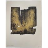 Pierre SOULAGES (after) Poster after etching XII