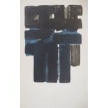 Pierre SOULAGES (1919) Etching X, 1957 Lithograph and stencil