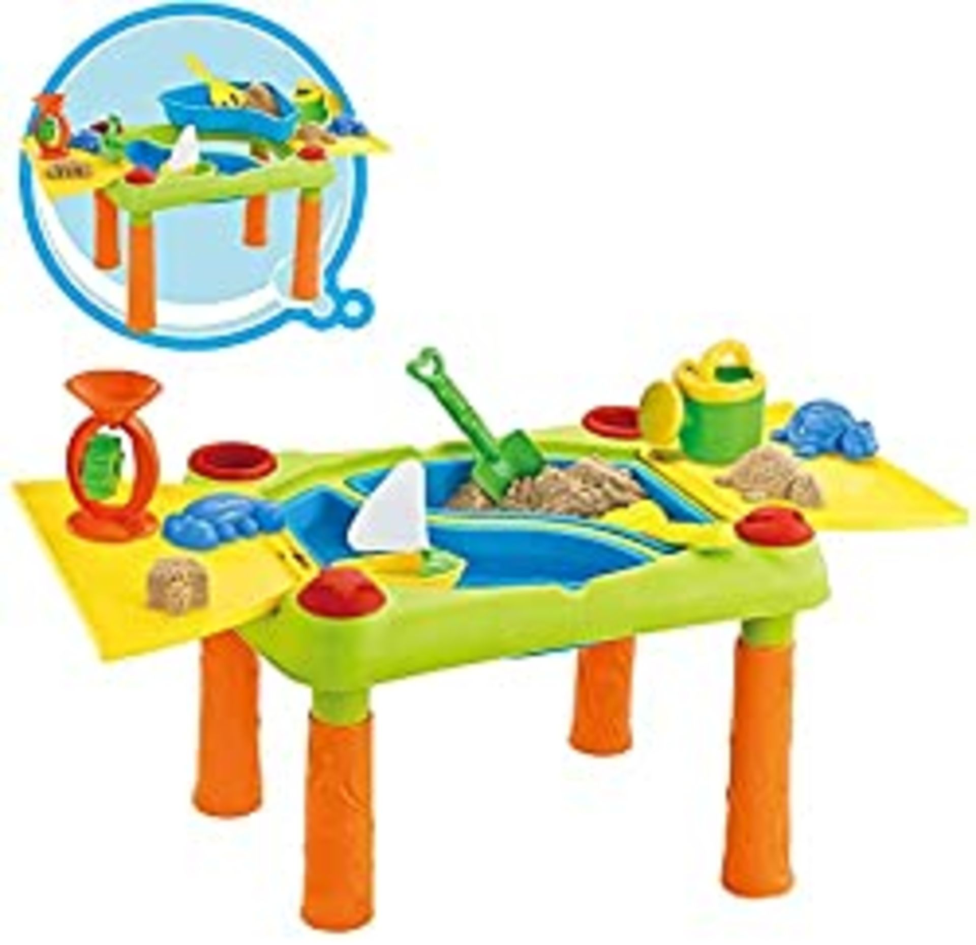 RRP £36.98 Inside Out Toys Sand and Water Play Table