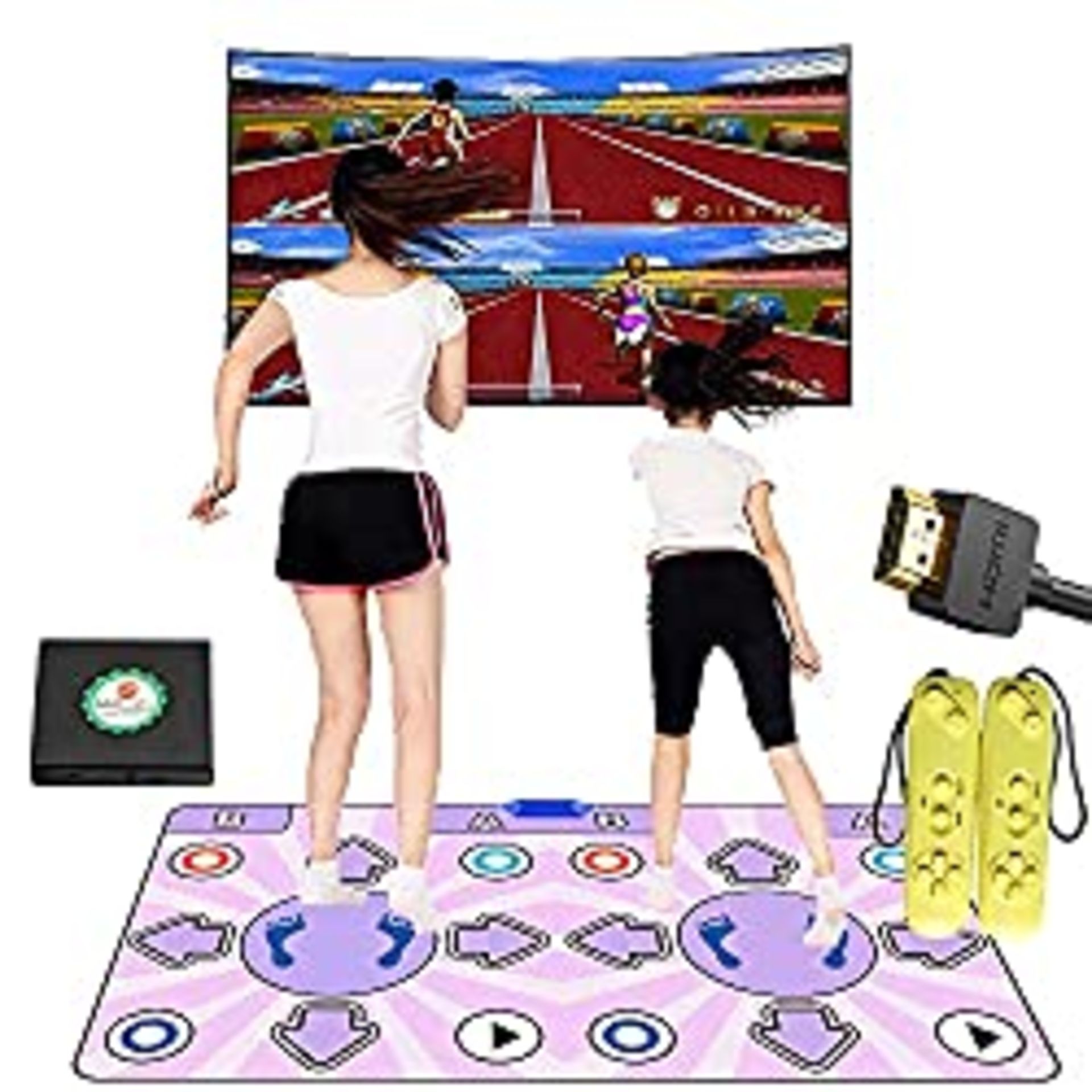 RRP £74.11 Double Dance Mat for TV with HDMI