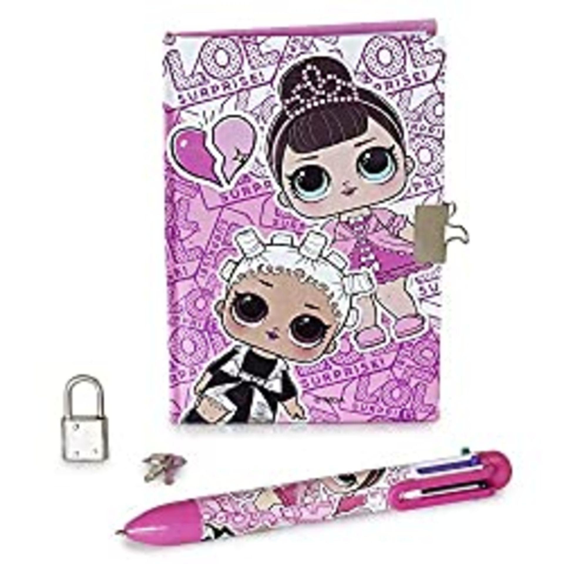 RRP £5.99 L.O.L. Surprise ! LOL Diary Journal Secret Keeper With