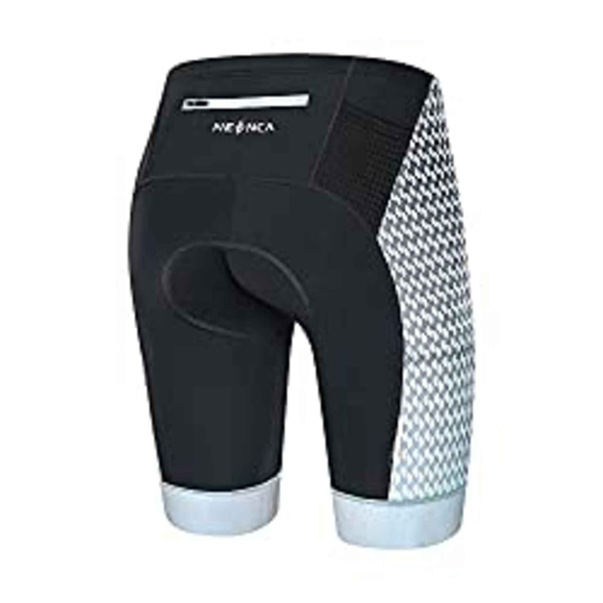 RRP £14.46 NEENCA Men's Bike Cycling Shorts with 4D Sponge Gel Padded