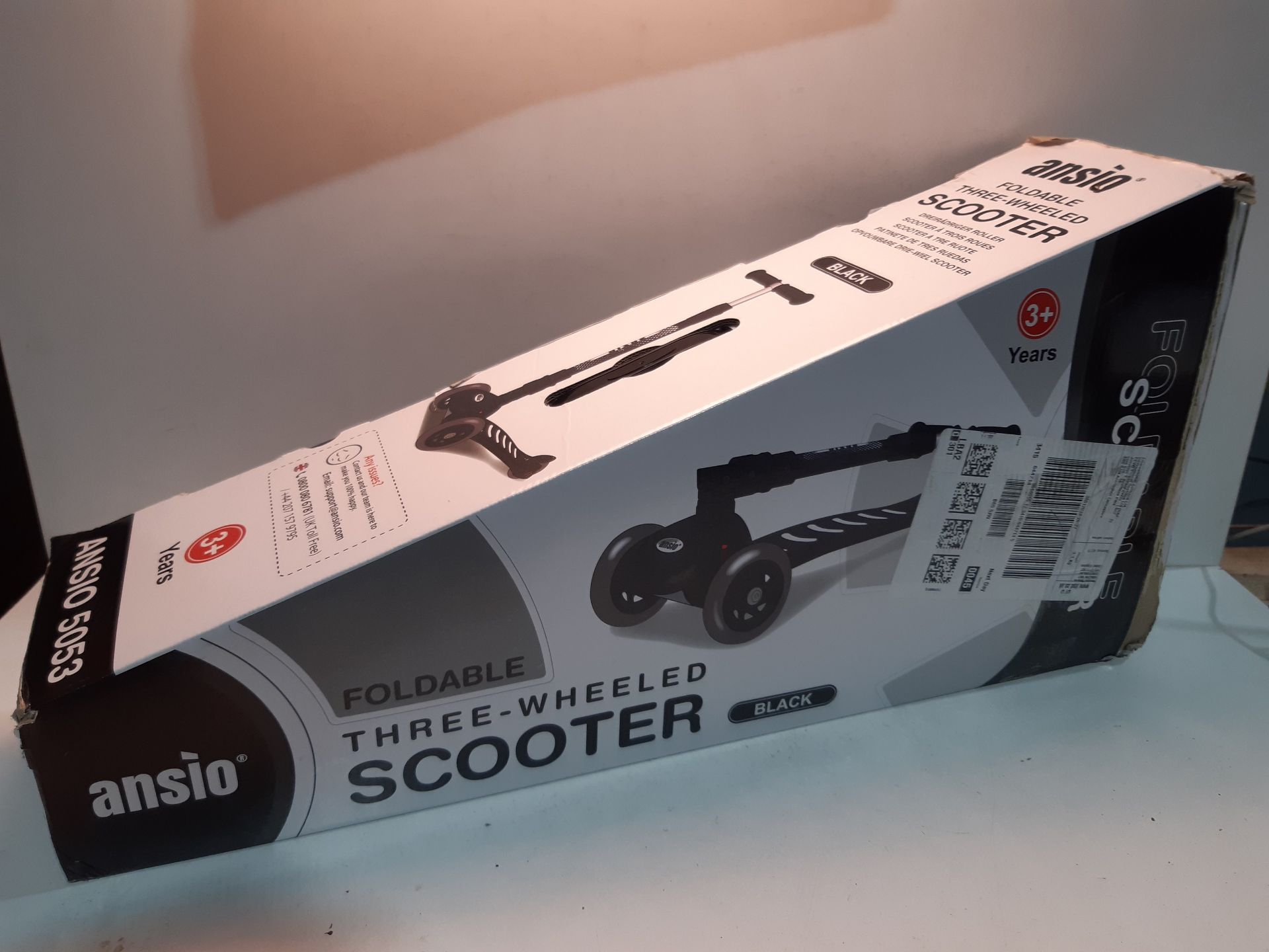 RRP £35.96 ANSIO Scooter for Boys and Girls - Image 2 of 2