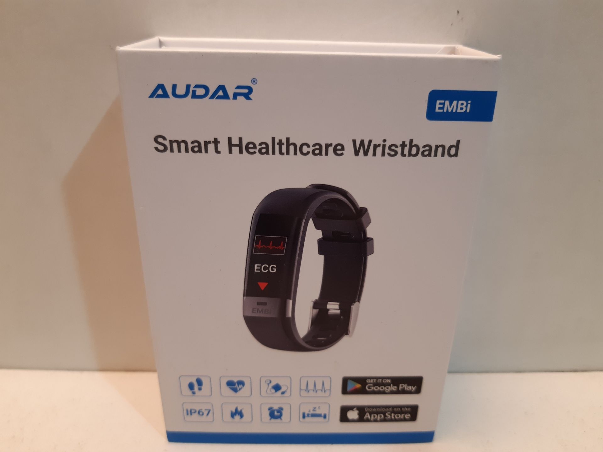 RRP £50.05 August Heart Rate and Blood Pressure Monitor - Image 2 of 2