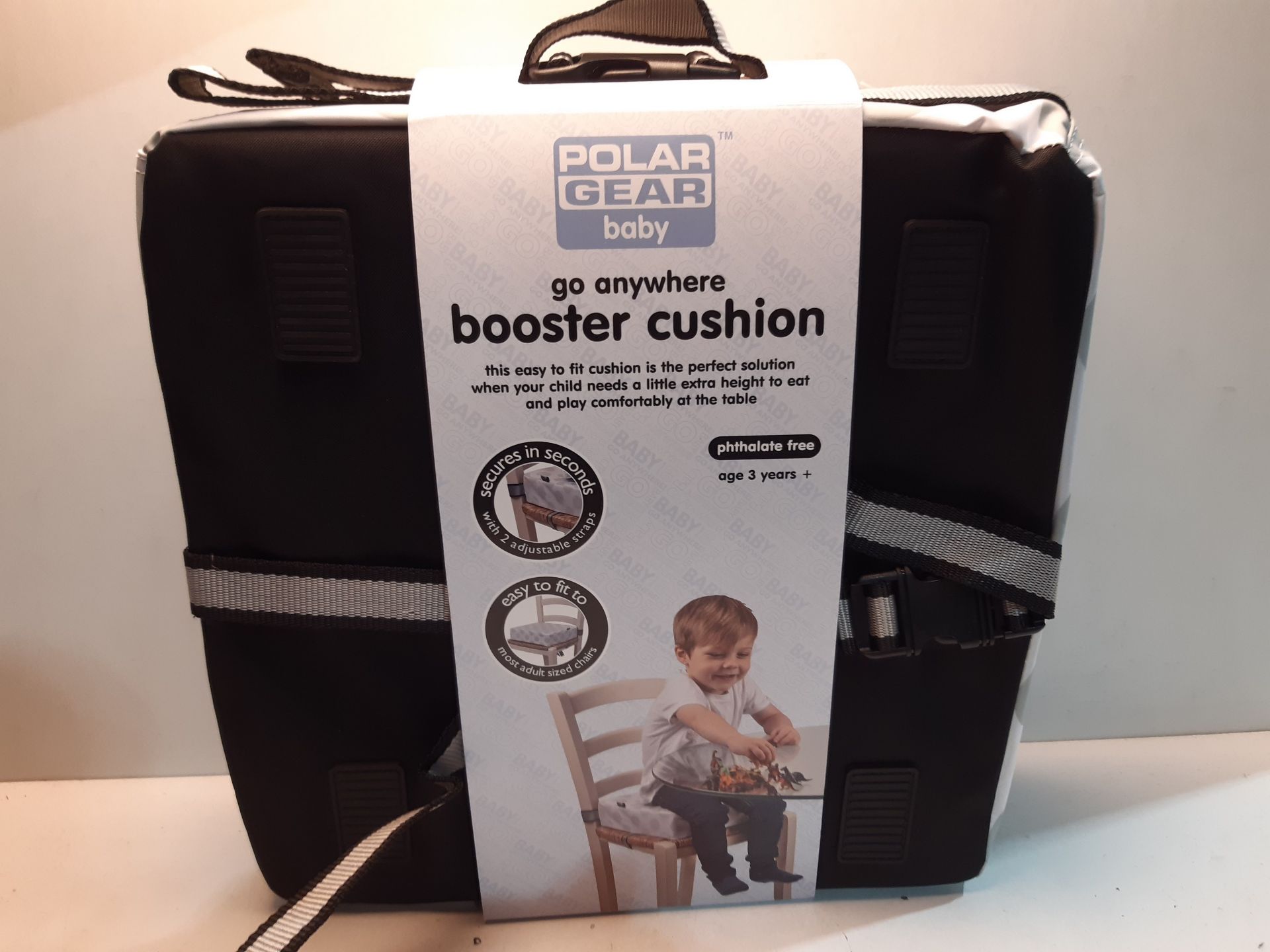 RRP £16.99 Polar Gear Baby Booster Cushion ? Transportable Booster - Image 2 of 2