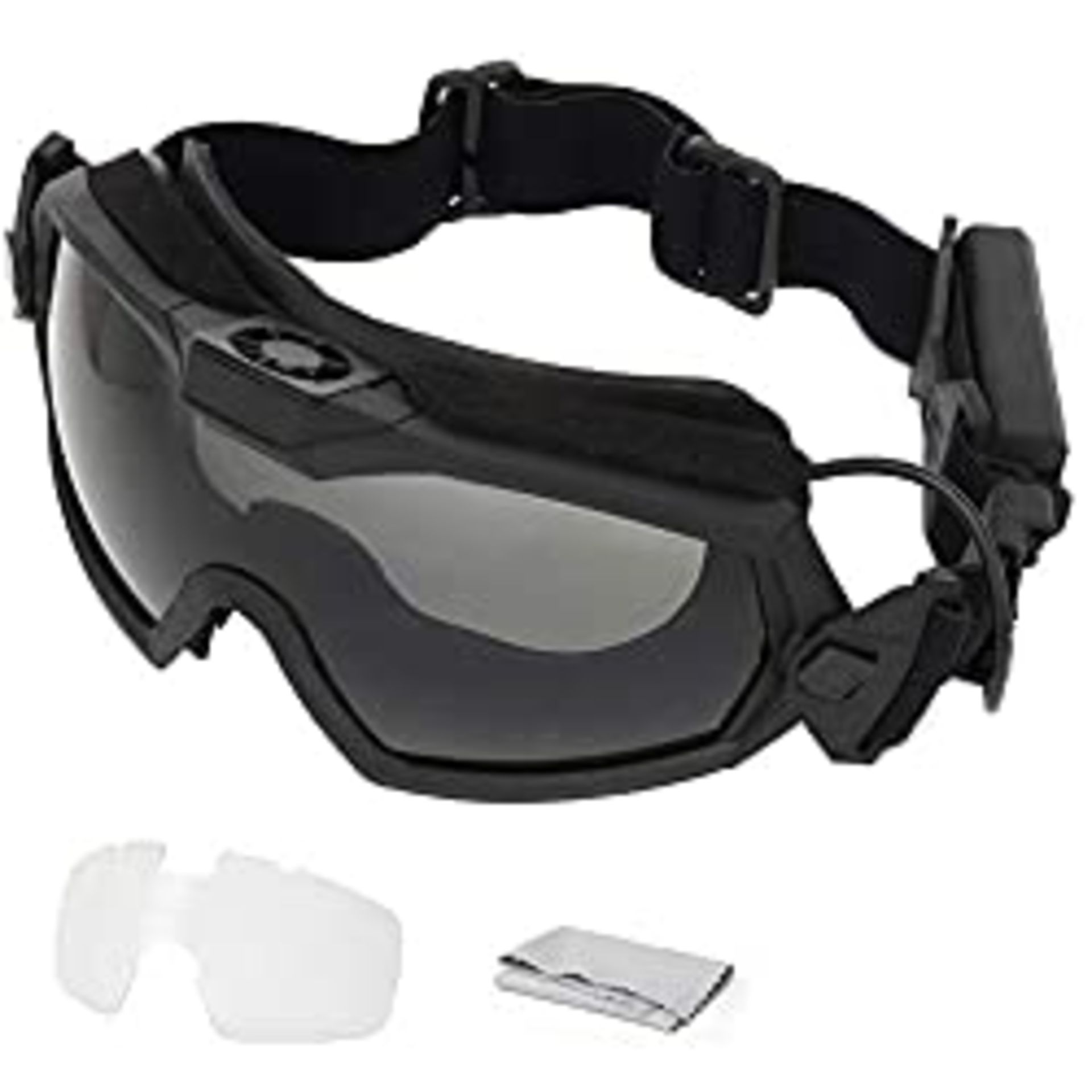 RRP £31.99 Fan Version Cooler Tactical Airsoft Paintball Glasses