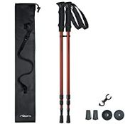 RRP £21.95 Trekrite Pair 3 Section Telescopic Antishock Trekking/Hiking/Walking Poles