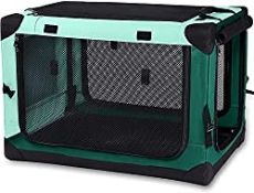 RRP £79.99 Ownpets 4 Door Folding Dog Crate