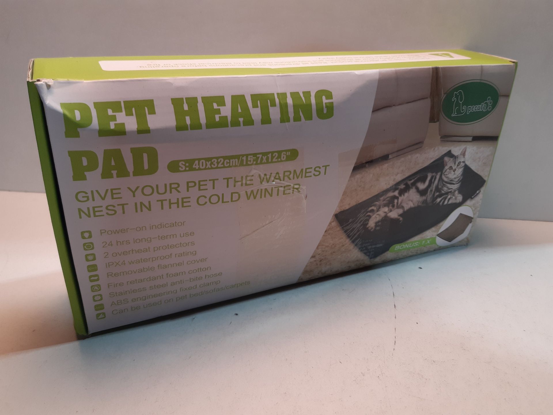 RRP £22.94 pecute Pet Heat Pad Small 32x40cm - Image 2 of 2