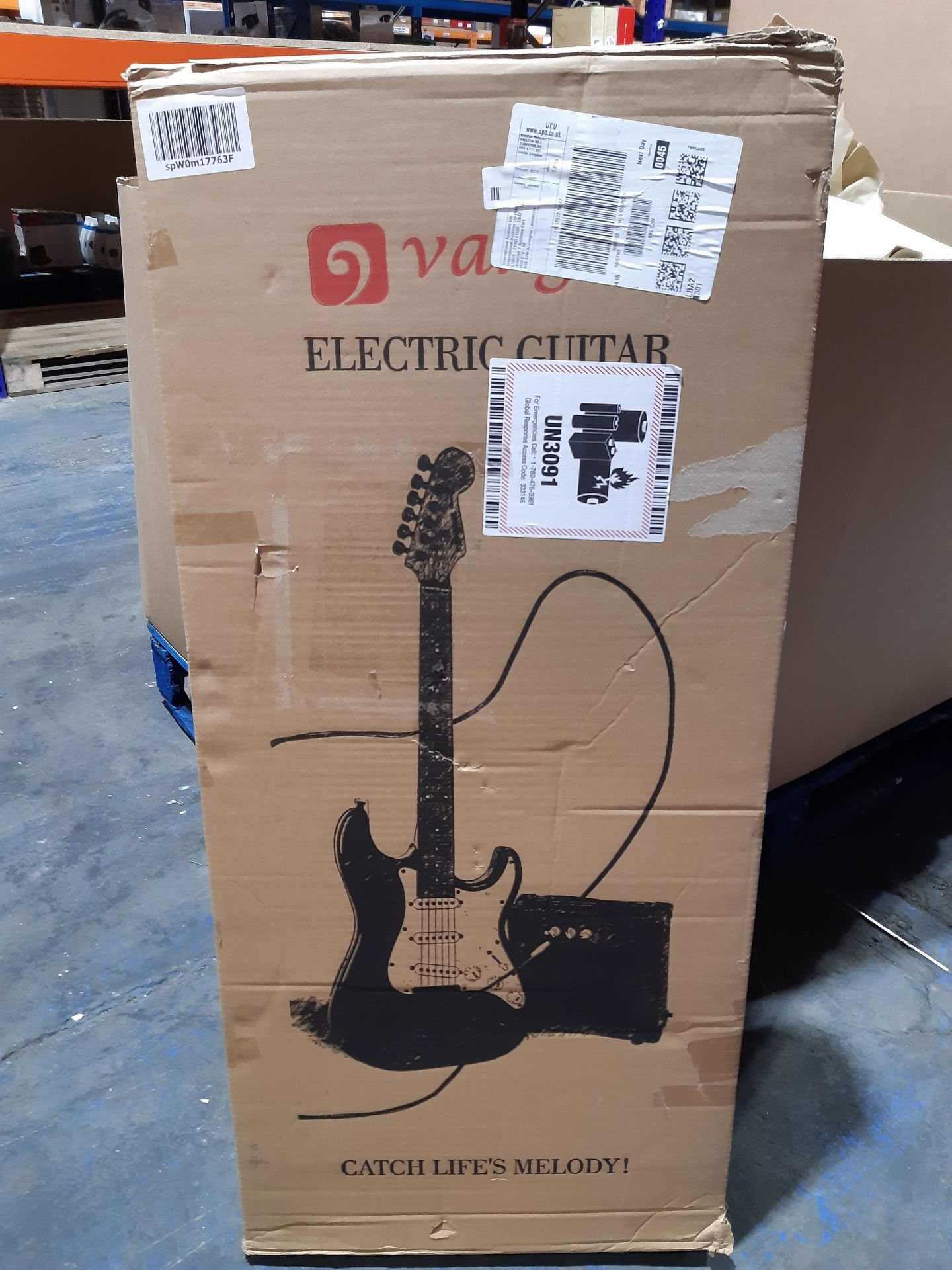 RRP £159.95 Vangoa 39 Inch Full Size Electric Guitar Beginner Starter - Image 2 of 2