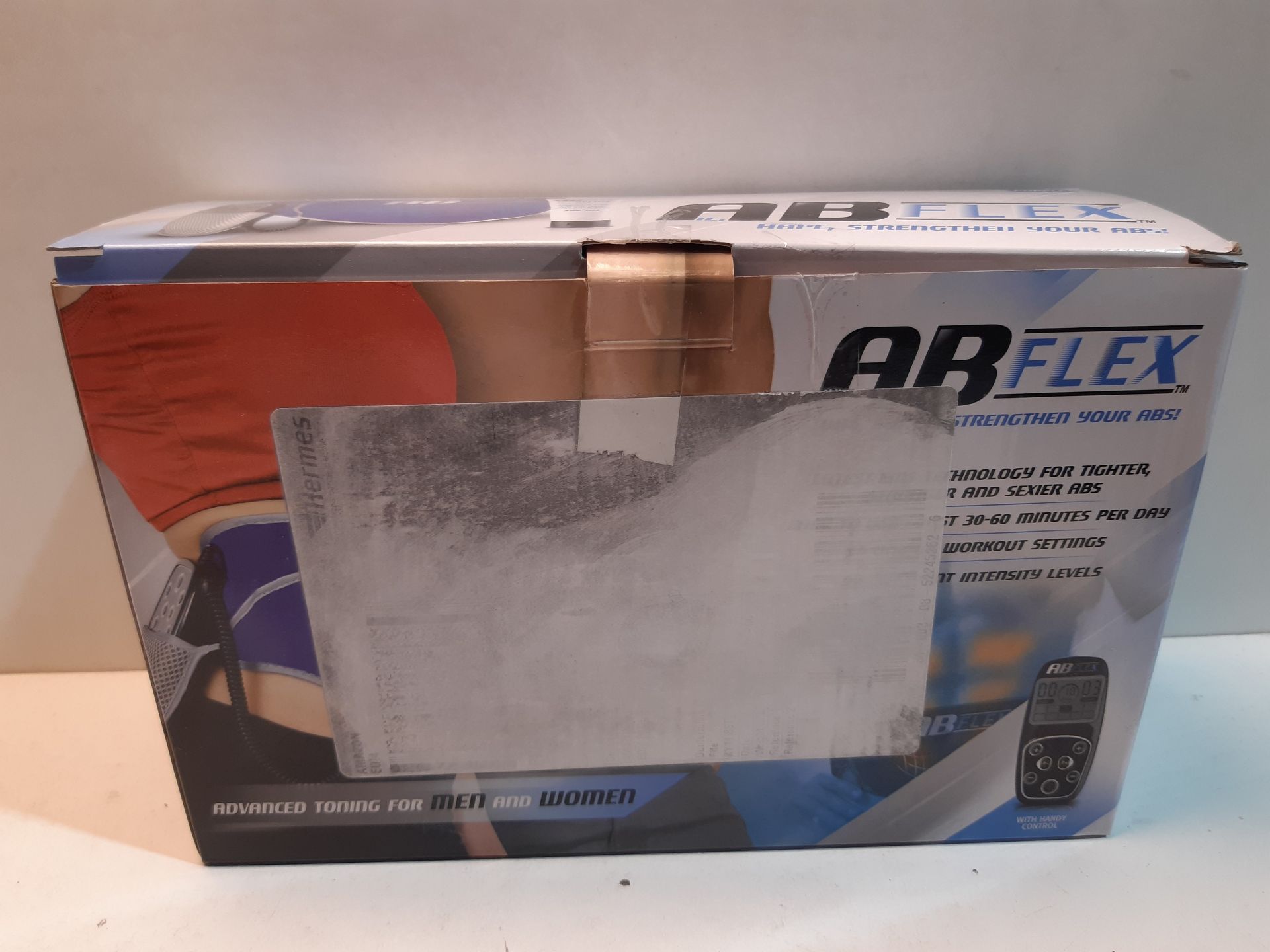 RRP £25.49 ABFLEX Ab Toning Belt for Developed Stomach Muscles - Image 2 of 2