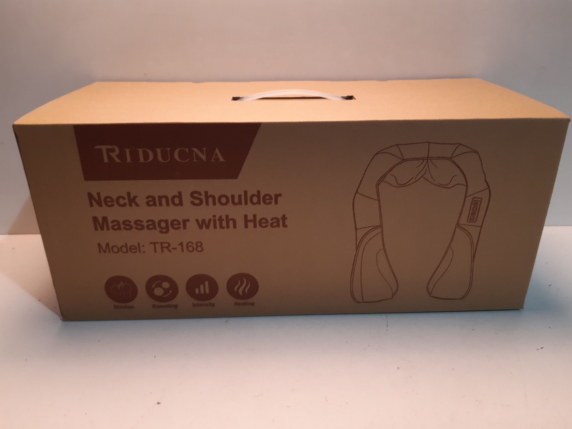 RRP £44.26 Shiatsu Back Neck and Shoulder Massager with Heat - Image 2 of 2
