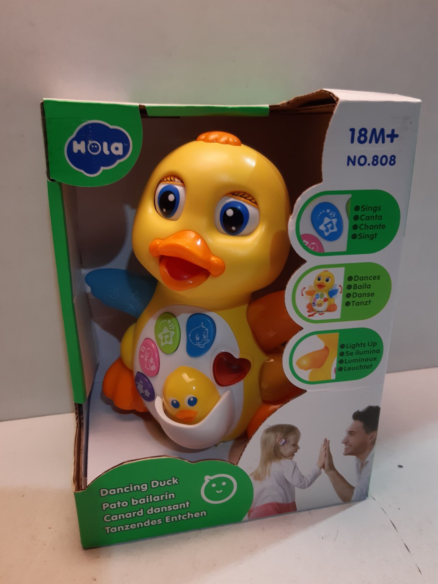 RRP £19.99 EARSOON Dancing Walking Electric Duck Smart Toys with - Image 2 of 2