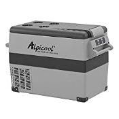 RRP £319.88 Alpicool CF45 45L Car Refrigerator Portable Car Fridge