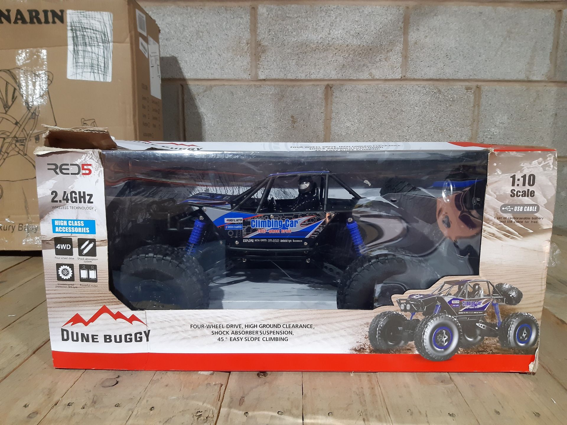 RRP £43.99 The Source Wholesale Large Dune Buggy Blue - Image 2 of 2