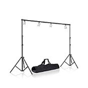 RRP £27.98 Studio Background Stand Support Tripod 2 x 2 M Portable