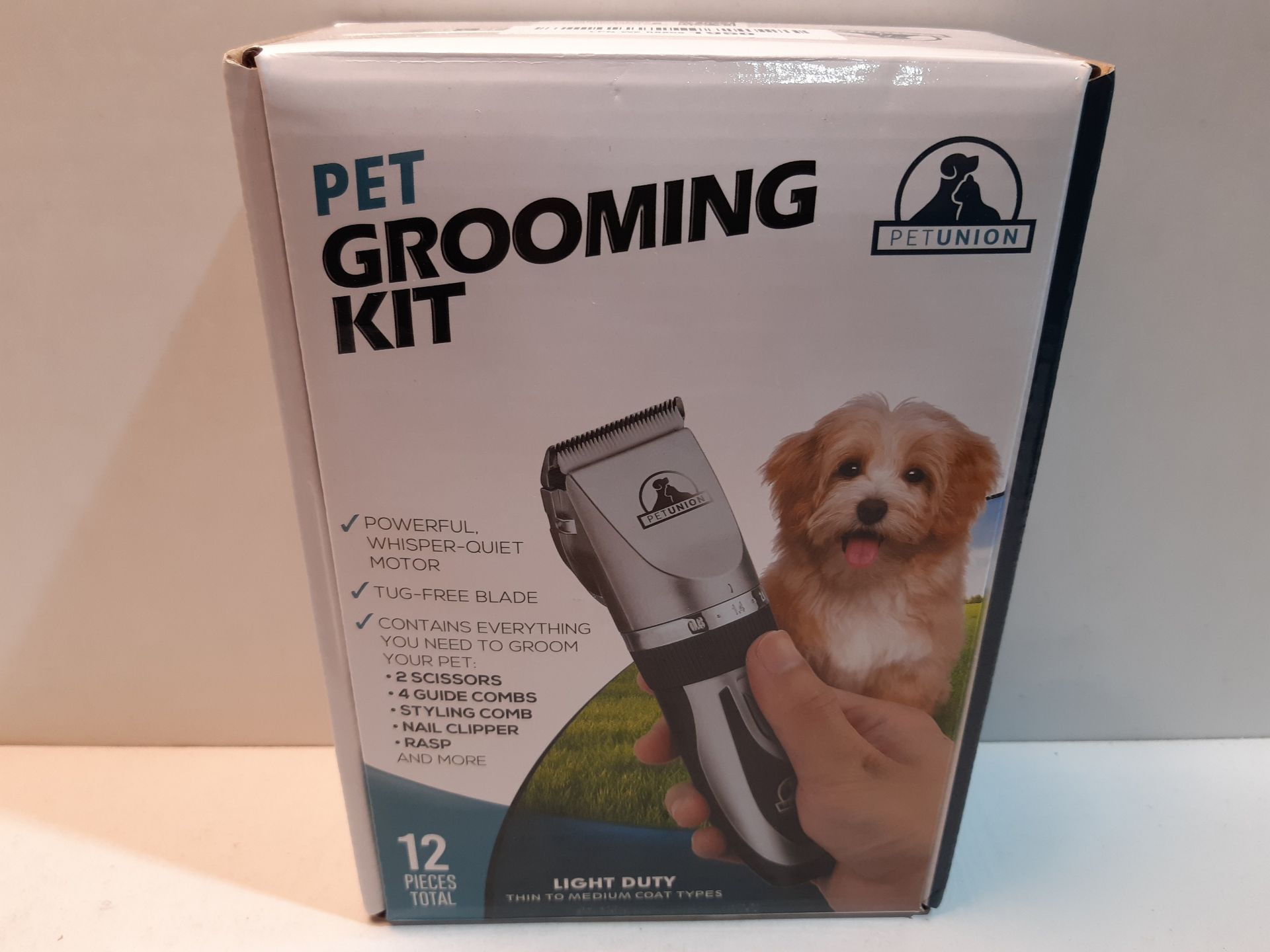 RRP £20.39 Pet Union Professional Dog Grooming Kit - Rechargeable - Image 2 of 2