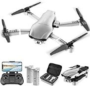 RRP £139.99 4DRC F3 GPS Drone with 4K Camera for Adults