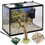 RRP £38.58 URBNLIVING 18 Litre Glass Aquarium Fish Tank Starter