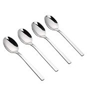 RRP £11.42 Fosly Dessert Spoon 12 Pieces, Small Spoon Stainless Steel