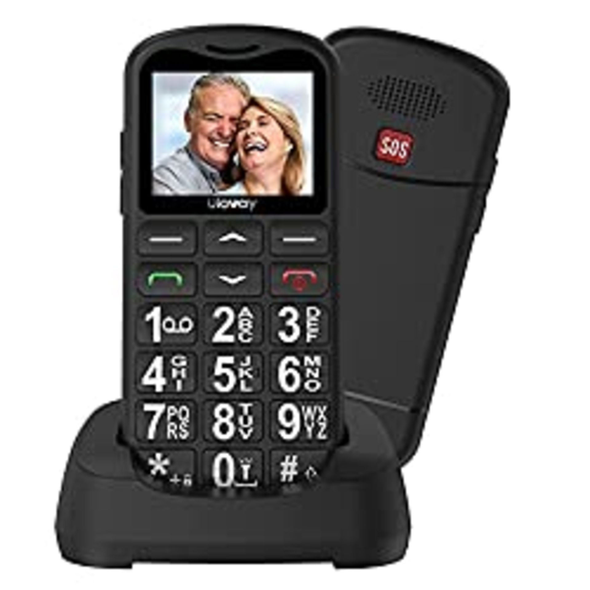 RRP £25.99 Uleway GSM Big Button Mobile Phone for Elderly
