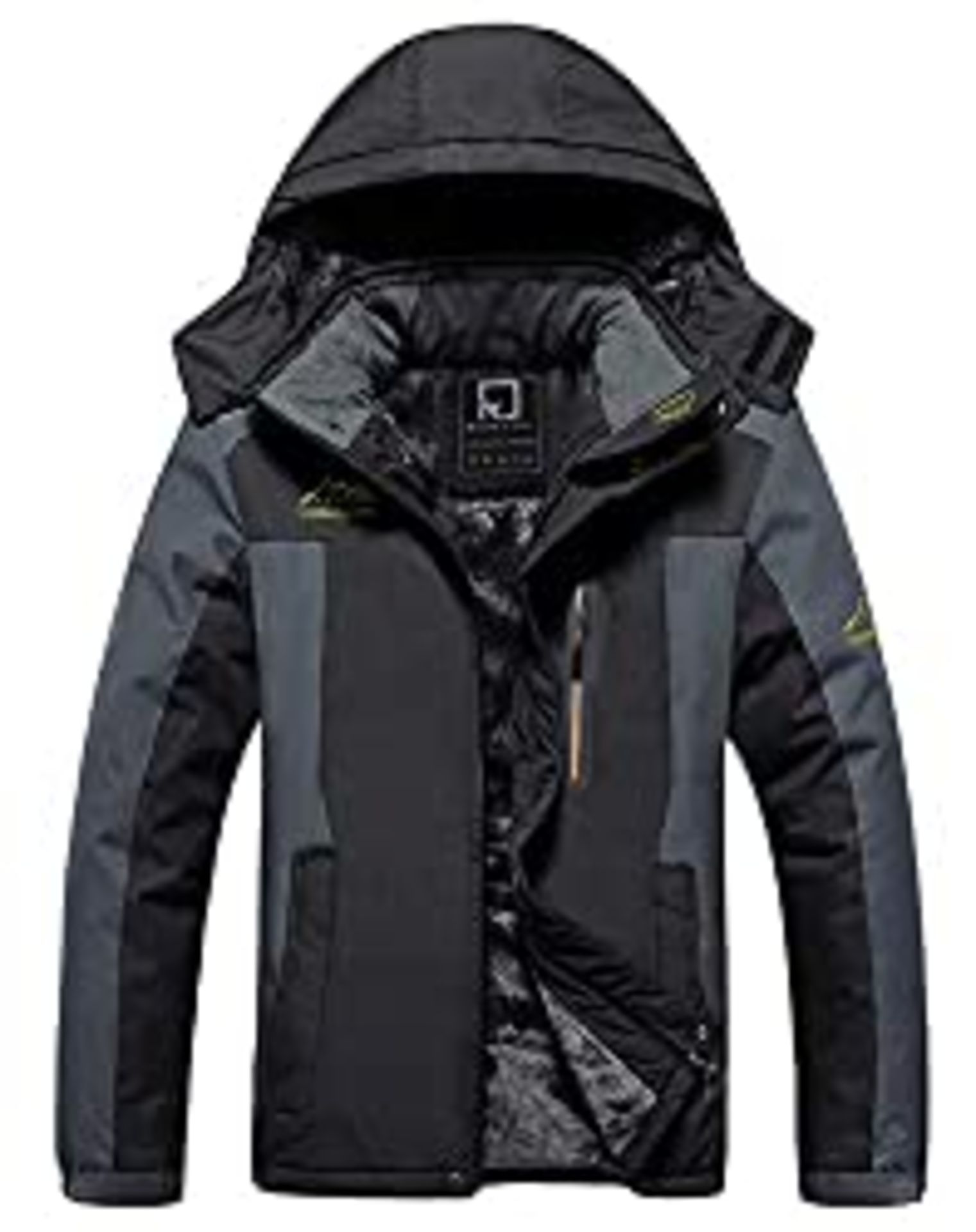 RRP £48.98 R RUNVEL Mens Waterproof Coats Winter Jackets for Men