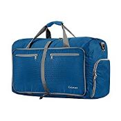 RRP £24.98 Gonex 40L Foldable Sport Duffles Packable Carry On Travel Holdall Bag