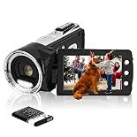 RRP £51.61 HG8162 Digital Video Camera 1080P FHD Camcorder 24MP/
