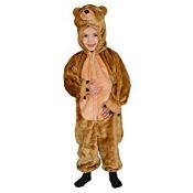 RRP £39.91 Dress Up America 268-14 Brown Sweet Cuddly Little Bear Costume