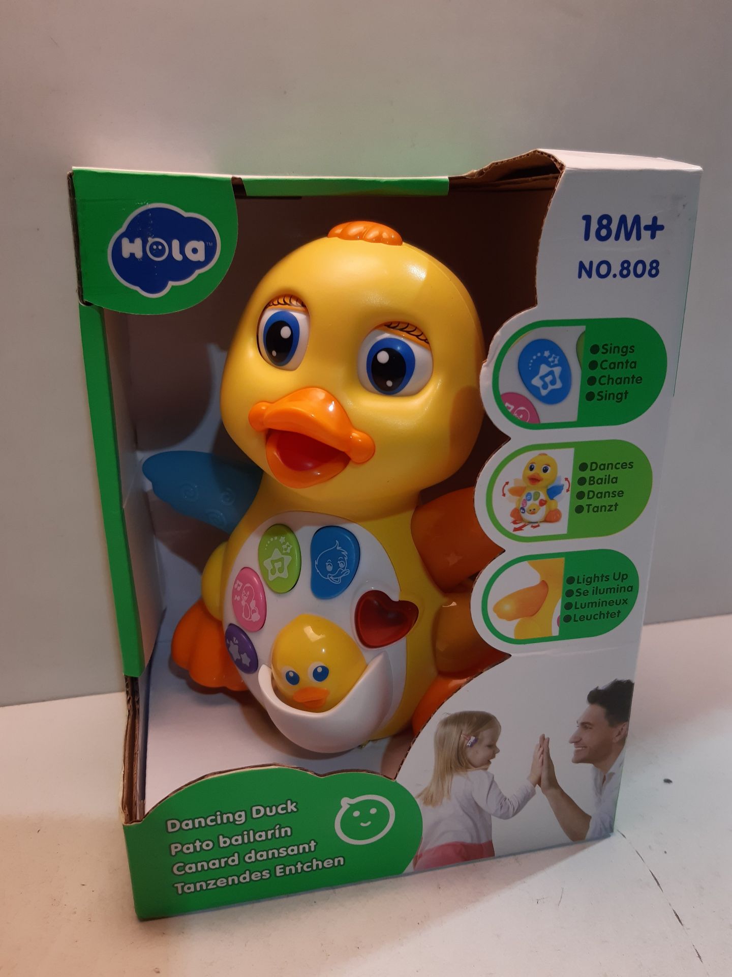RRP £19.99 EARSOON Dancing Walking Electric Duck Smart Toys with - Image 2 of 2