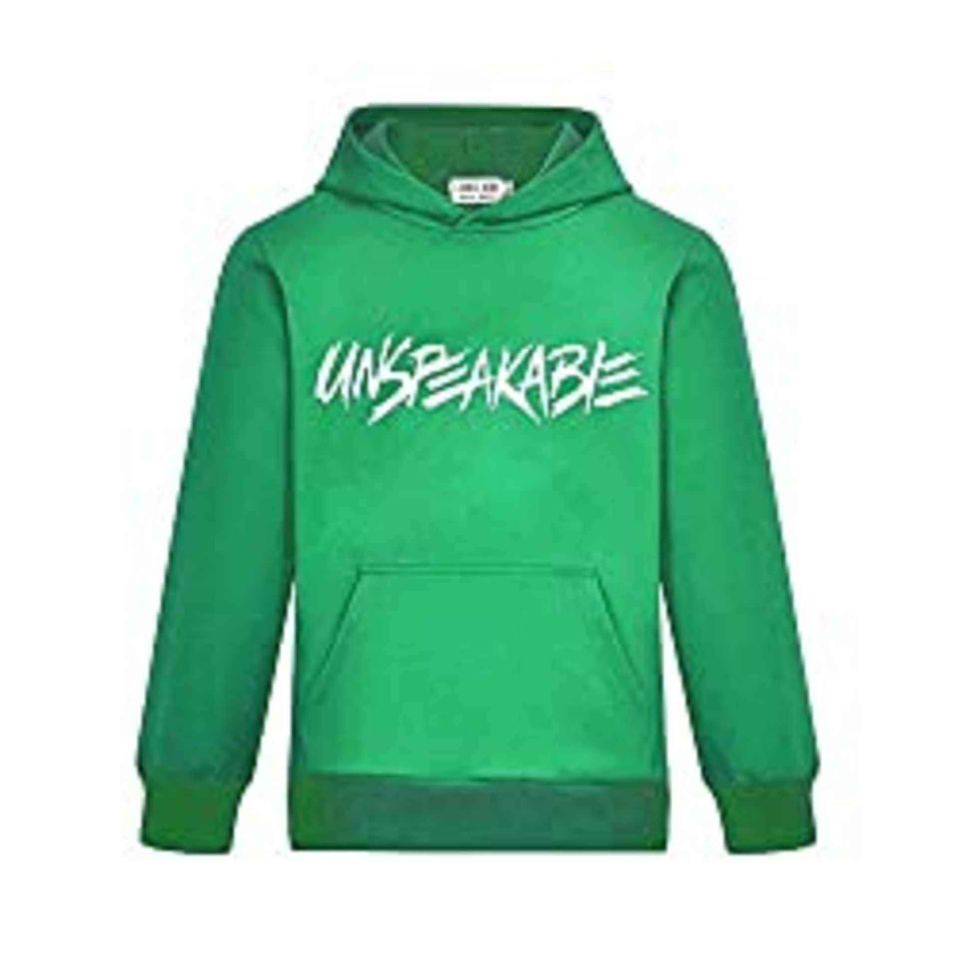 RRP £17.86 Kids Boys Girls UNSPEAKABLE Logo Print Childs Pullover