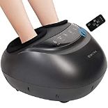 RRP £94.98 Shiatsu Foot Massager Machine with Heat and Remote Control