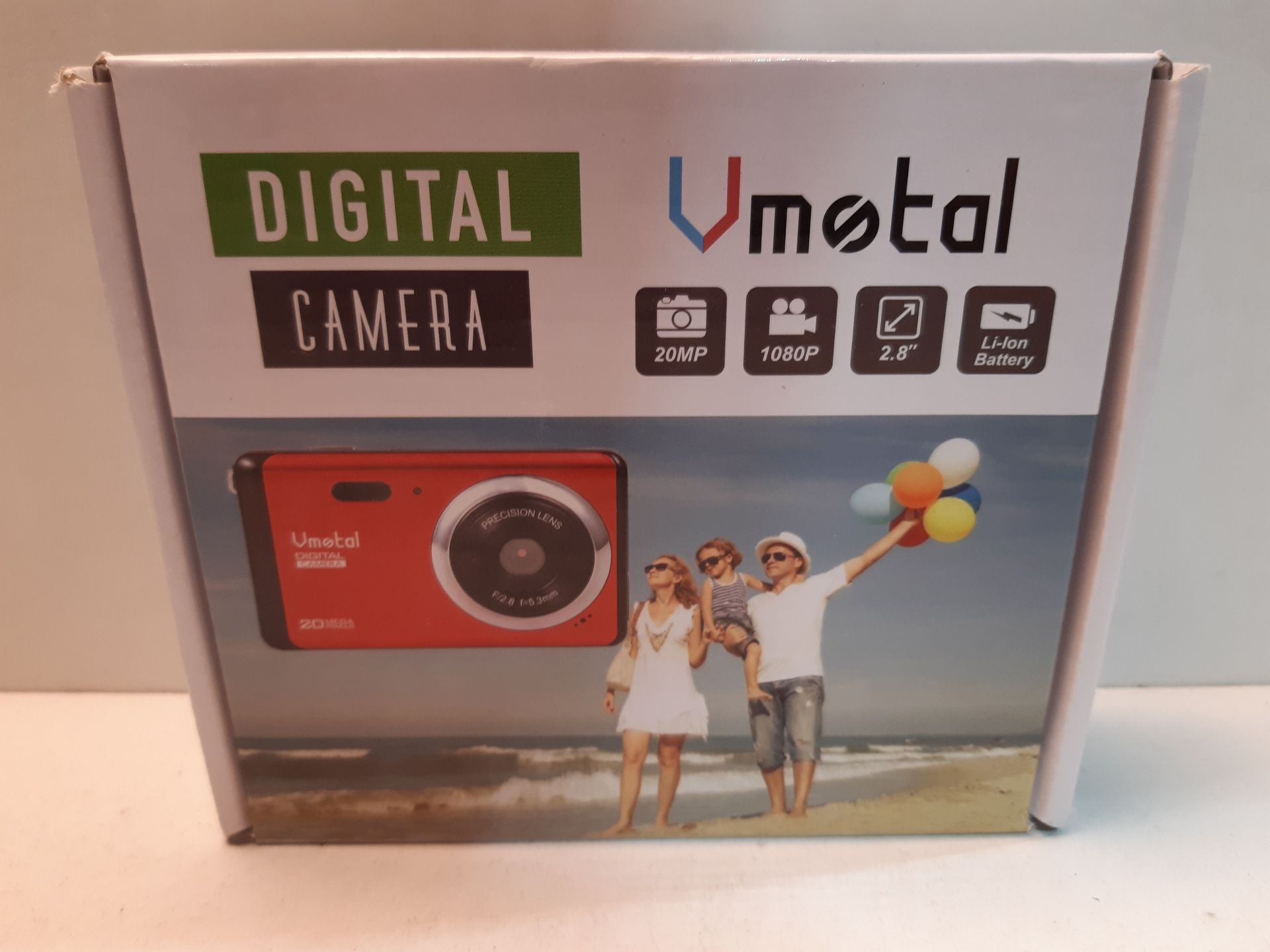 RRP £42.06 Vmotal GDC80X2 Compact Digital Camera with 8x Digital - Image 2 of 2