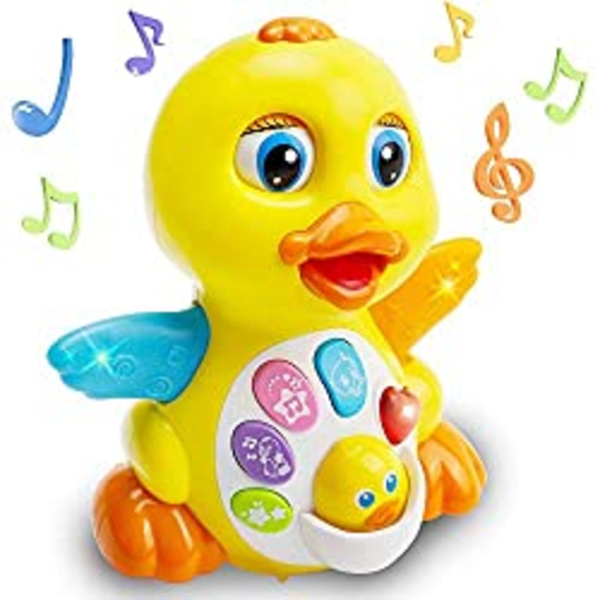 RRP £19.99 EARSOON Dancing Walking Electric Duck Smart Toys with