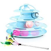 RRP £12.98 pecute Cat Roller Toy 4 Layers