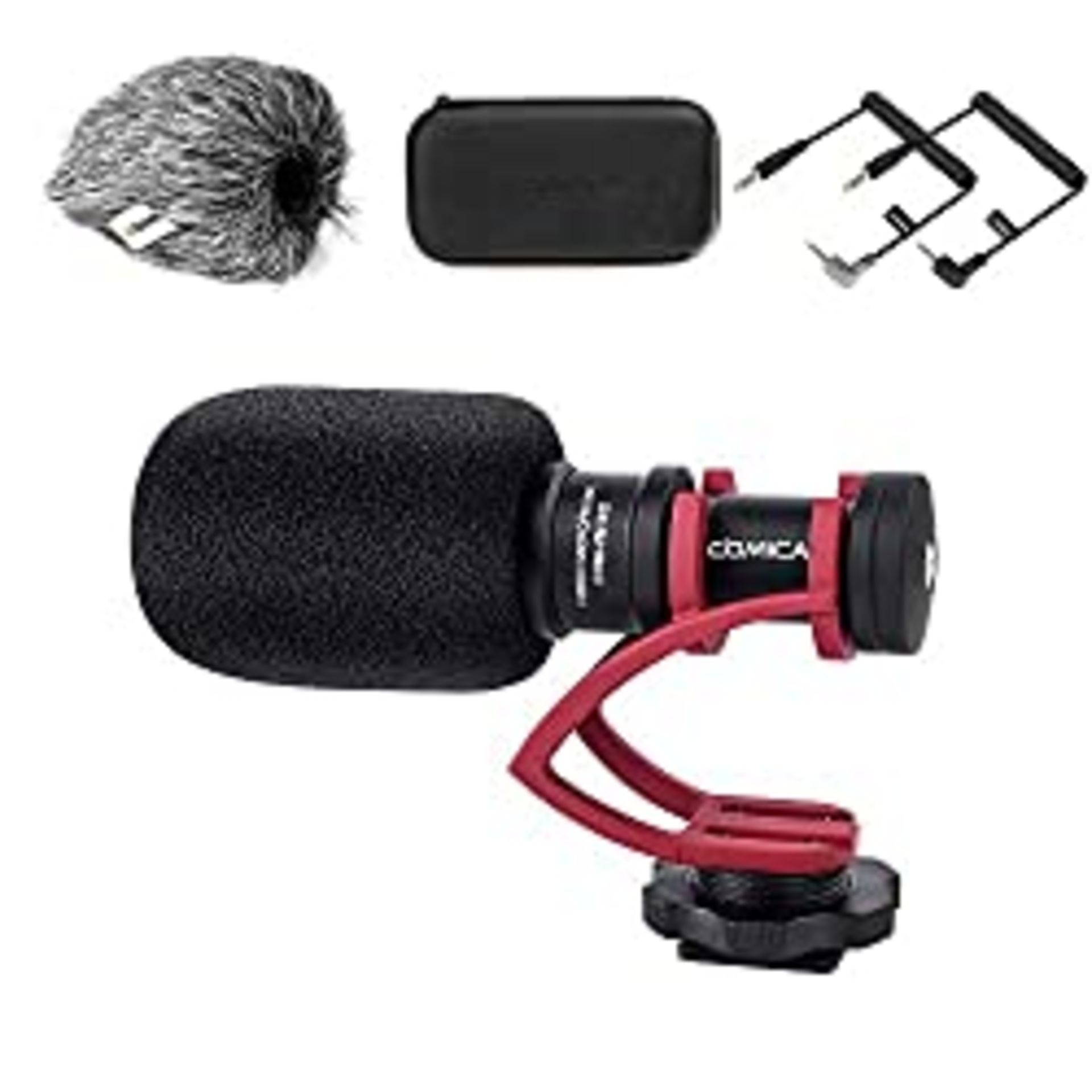 RRP £45.25 Comica CVM-VM10II Camera Microphone Cardioid Directional