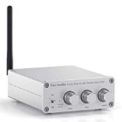 RRP £65.99 Fosi Audio BT20A Silver Bluetooth Amplifier